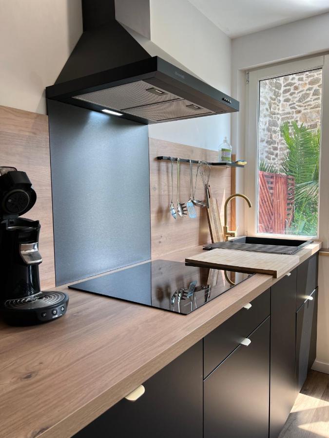 Le Duclos, Appartement Rez-De-Jardin Dinan Centre エクステリア 写真